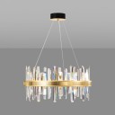 Loft Industry Modern - Glass Blades Chandelier